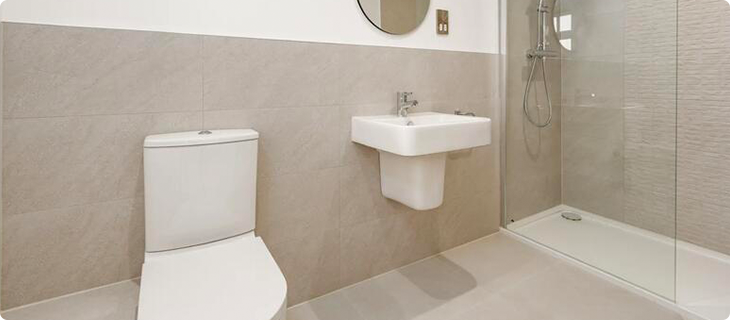 Honour's Acre completed bathroom finish