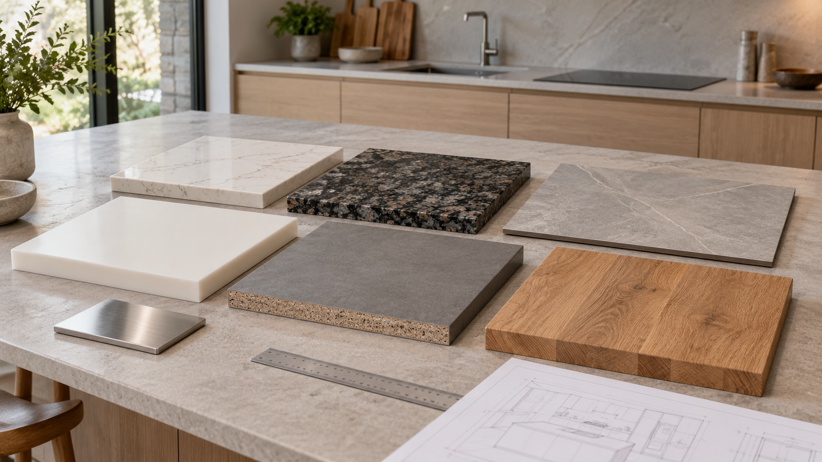 How to Choose a Kitchen Worktop: Quartz, Granite, Porcelain, Solid Surface or Laminate? image 2