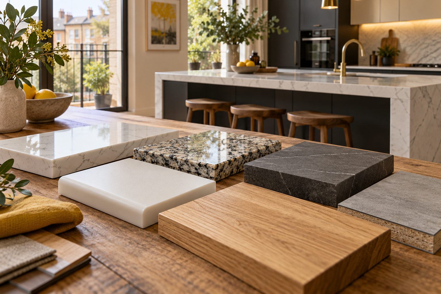 How to Choose a Kitchen Worktop: Quartz, Granite, Porcelain, Solid Surface or Laminate? image 3