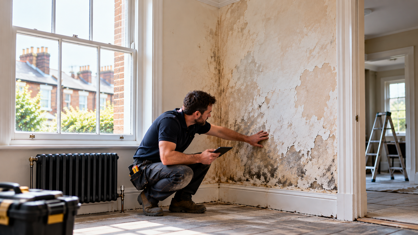 Damp Walls During a Renovation: Why You Should Find the Cause Before Replastering