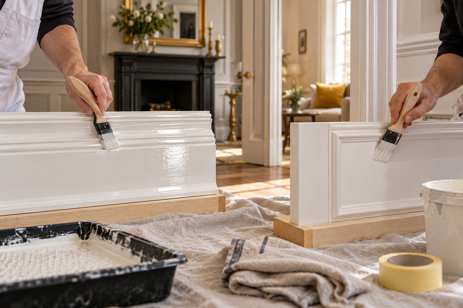 Oil-Based vs Water-Based Paint: Which Is Better for Doors, Skirting Boards and Woodwork? image 4